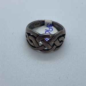 BOGO50 Celtic knot sterling silver ring